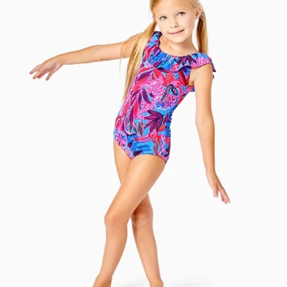 Lilly Pulitzer UPF 50 Girls Eliana Swimsuit